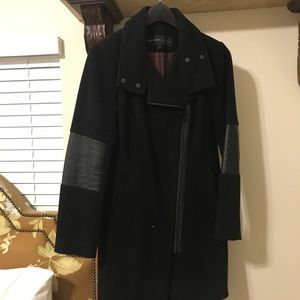 Marc New York Andrew Marc Black Peacoat.